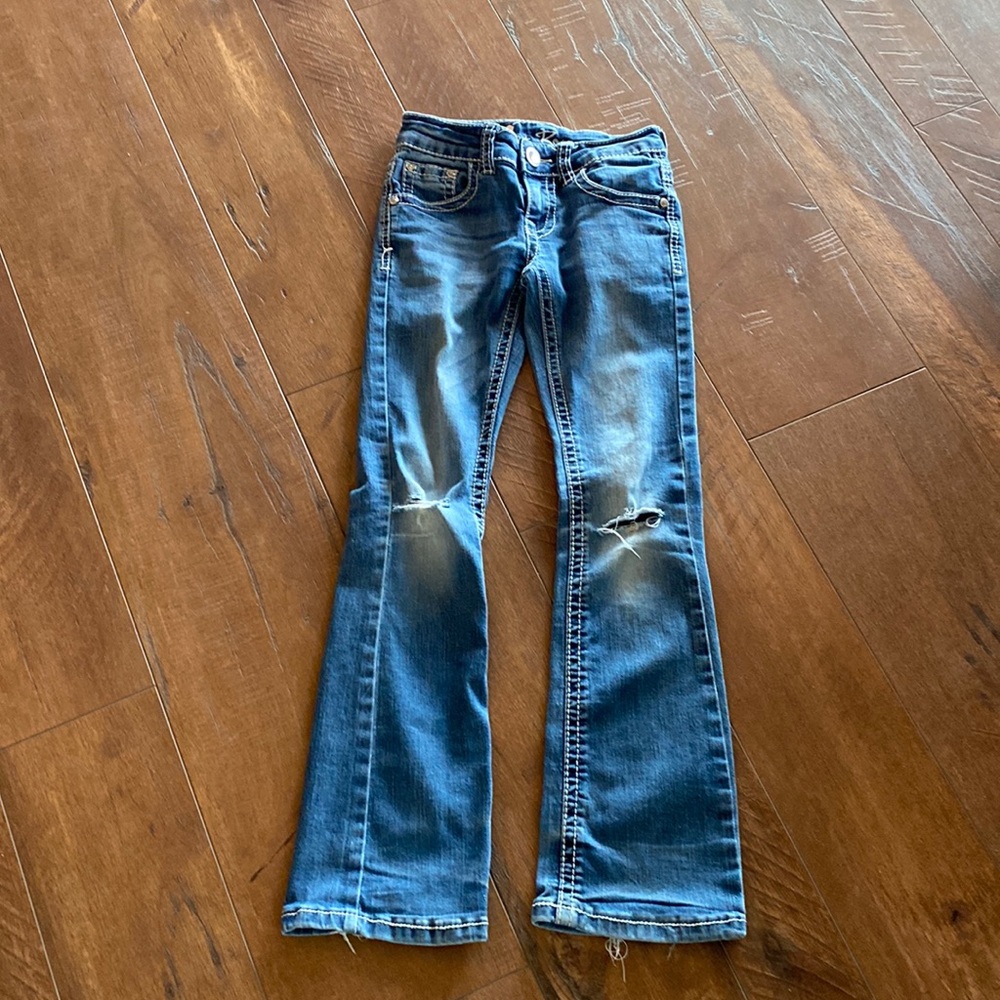 GIRLS CEDAR ROSE BLUE JEANS